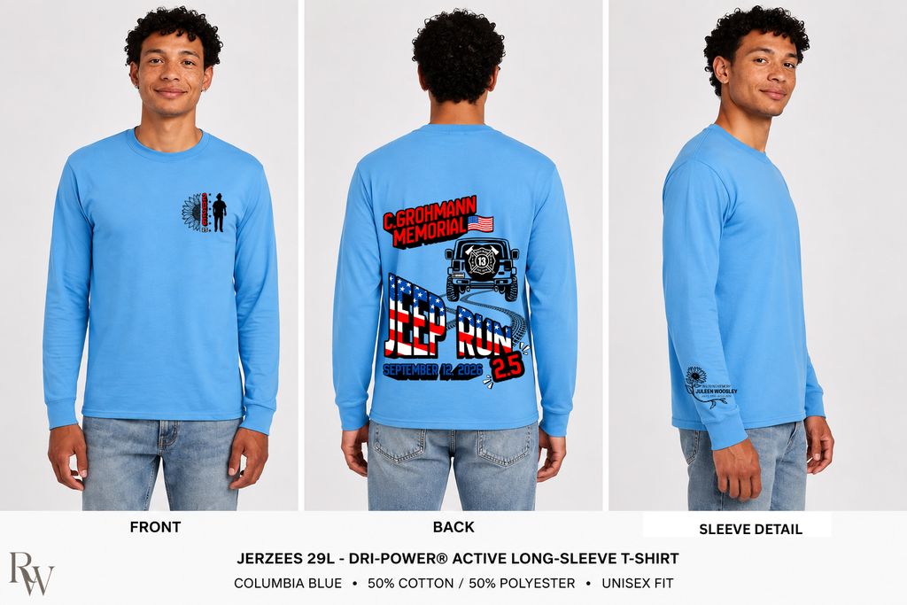 C. Grohmann Memorial Jeep Run 2.5 – Long Sleeve T-Shirt