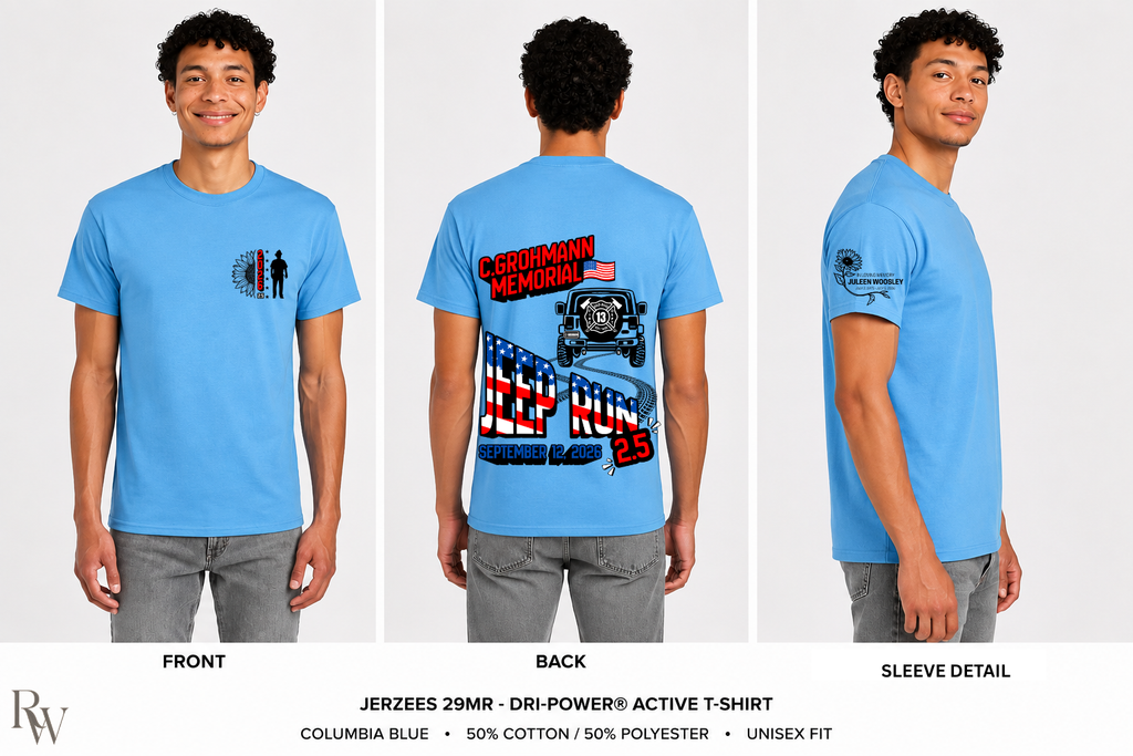 C. Grohmann Memorial Jeep Run 2.5 – Short Sleeve T-Shirt