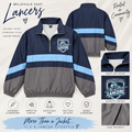 Belleville East Lancers Colorblock Half-Zip Windbreaker