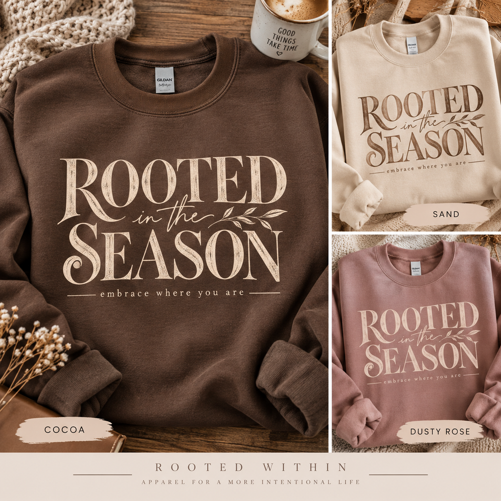 Rooted in the Season Softstyle Crewneck