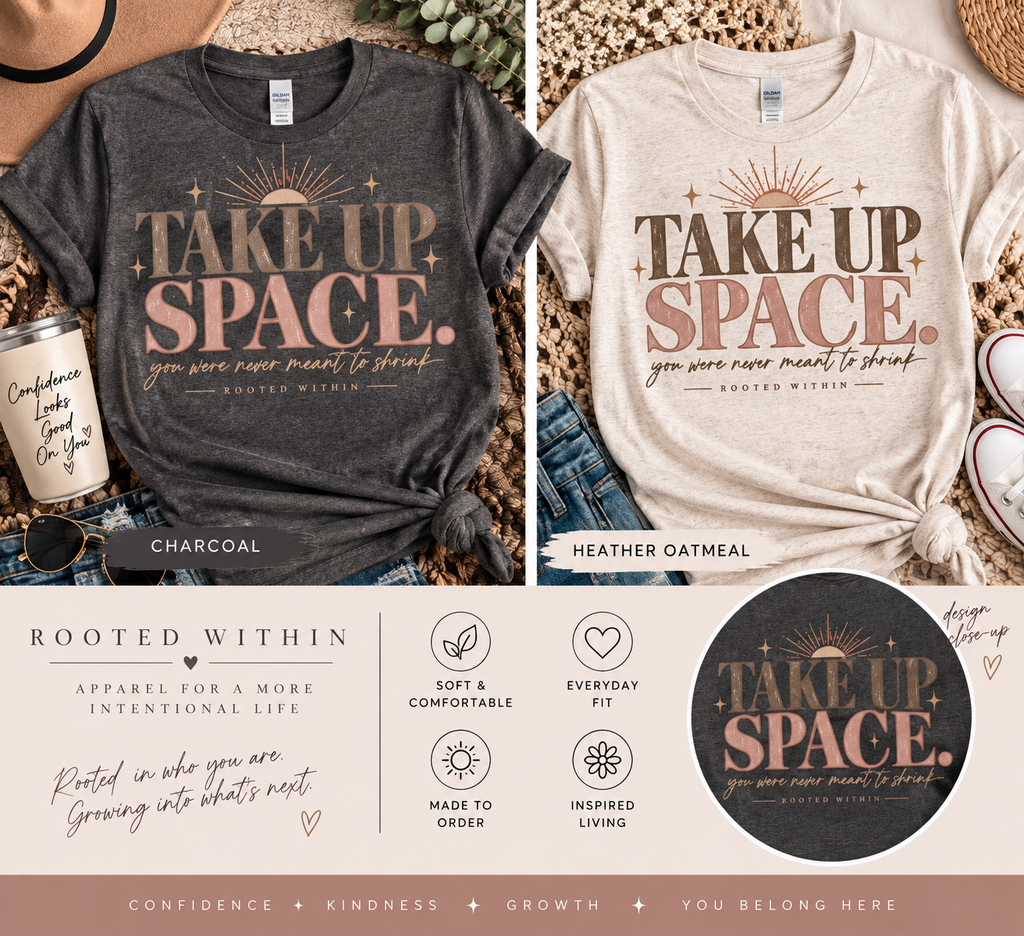 Take Up Space Softstyle Graphic Tee