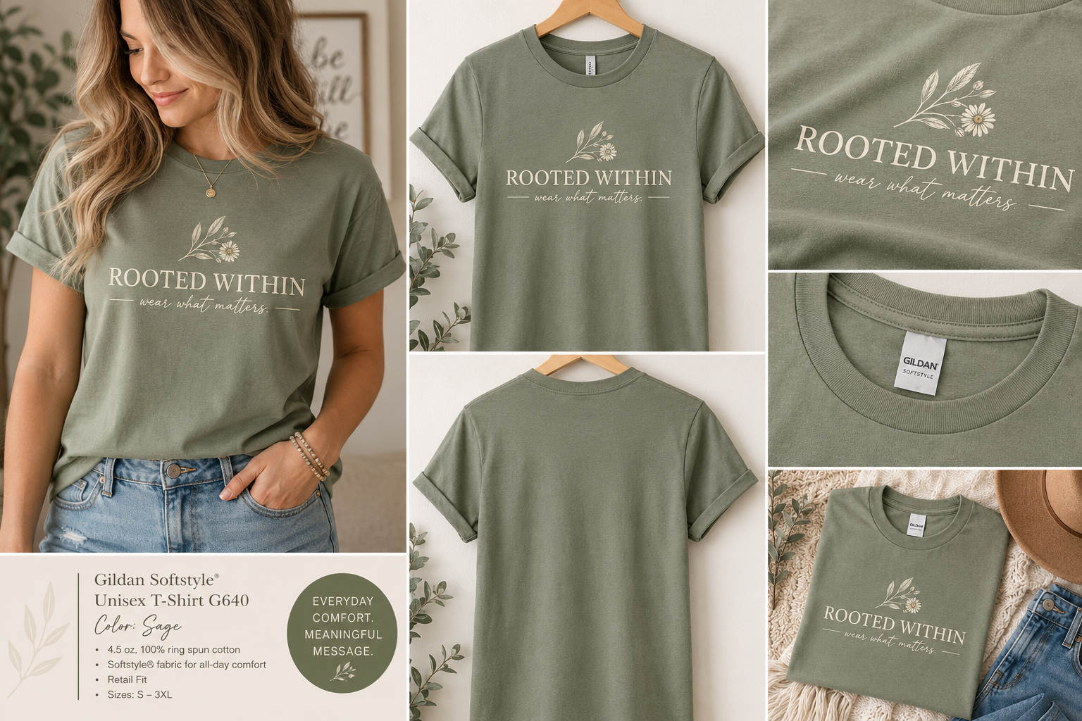 Rooted Within Everyday Tee