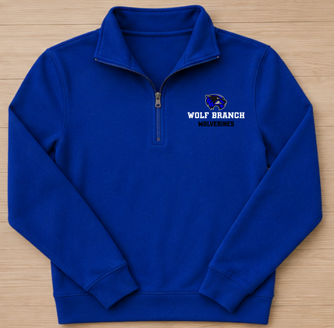 Wolf Branch Wolverines Quarter Zip