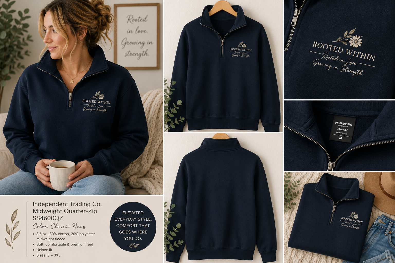 Rooted Within Quarter Zip