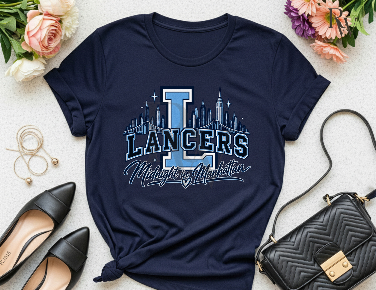 Belleville East Lancers Midnight in Manhattan Homecoming Tee